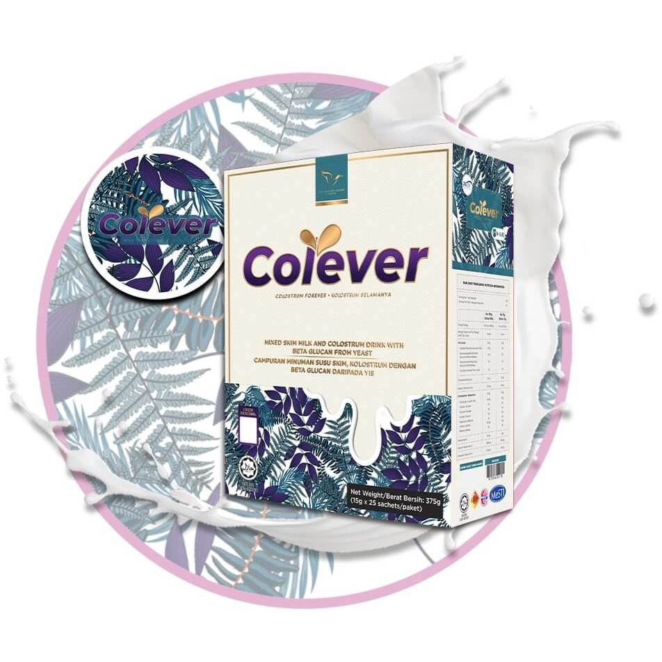 

Susu Kolustrum COLEVER + Beta Glucan_TDC Malaysia