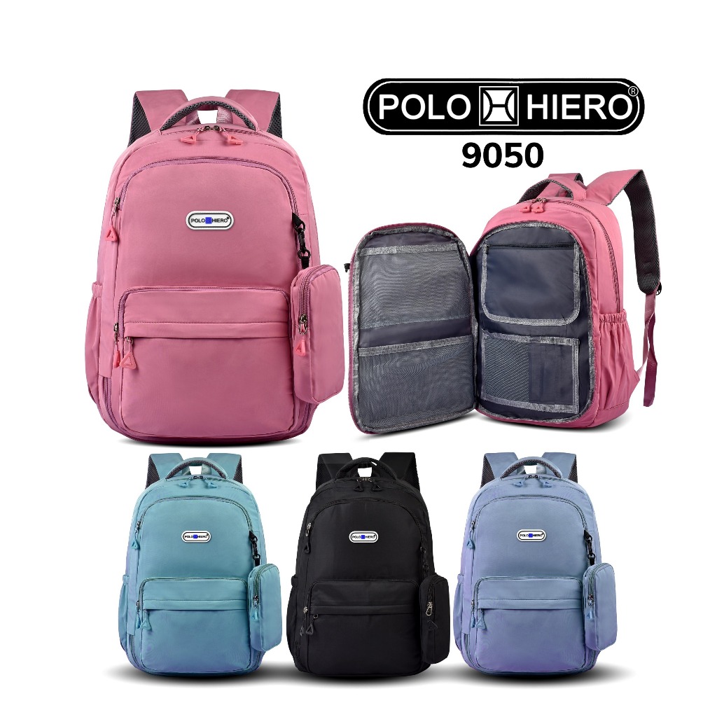 Polo Hiero Tas Ransel Kulkas Polo Hiero 9050 Tas Backpack Wanita