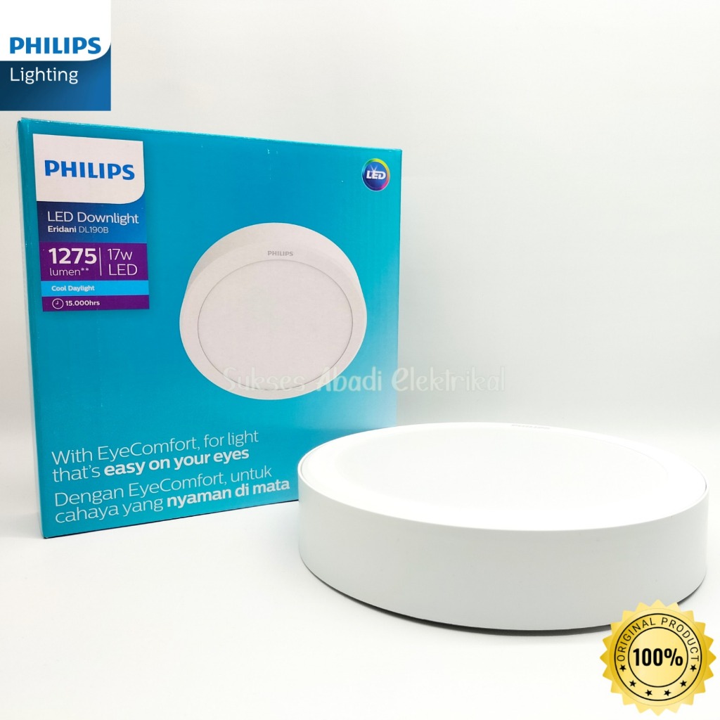 Downlight Panel Outbow Philips Eridani DL190B Led Varian Watt