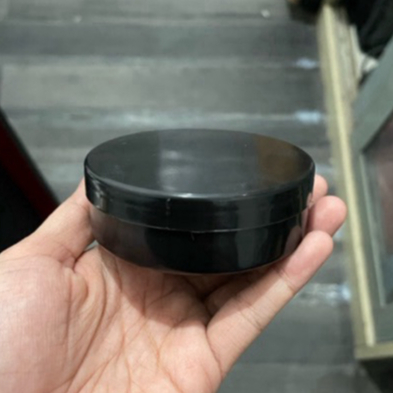 POT LULUR 100 GR HITAM | POT COMPOUND 100 GR | POT POMADE 100 GR | JAR PLASTIK 100 GR