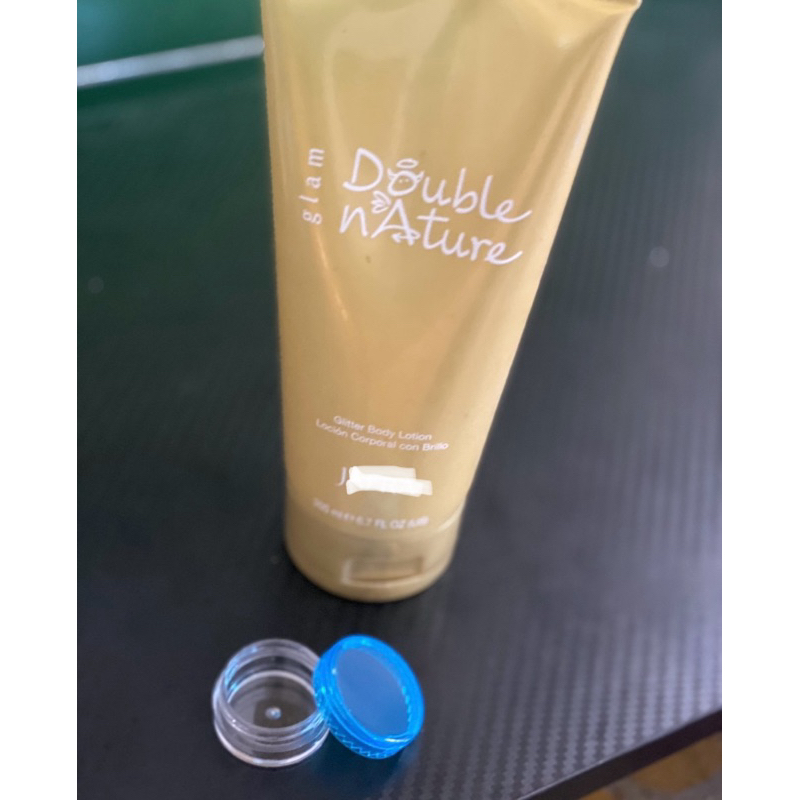 Gliter body lotion Gardenia blossom double nature glam