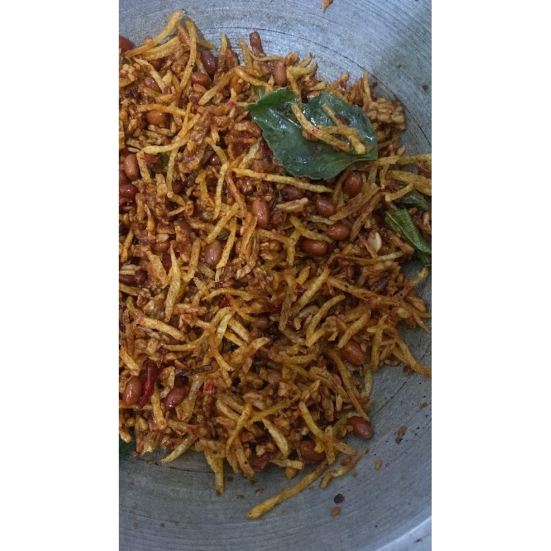 

Sambal Goreng Kering Kentang Tempe / Kentang Mustofa