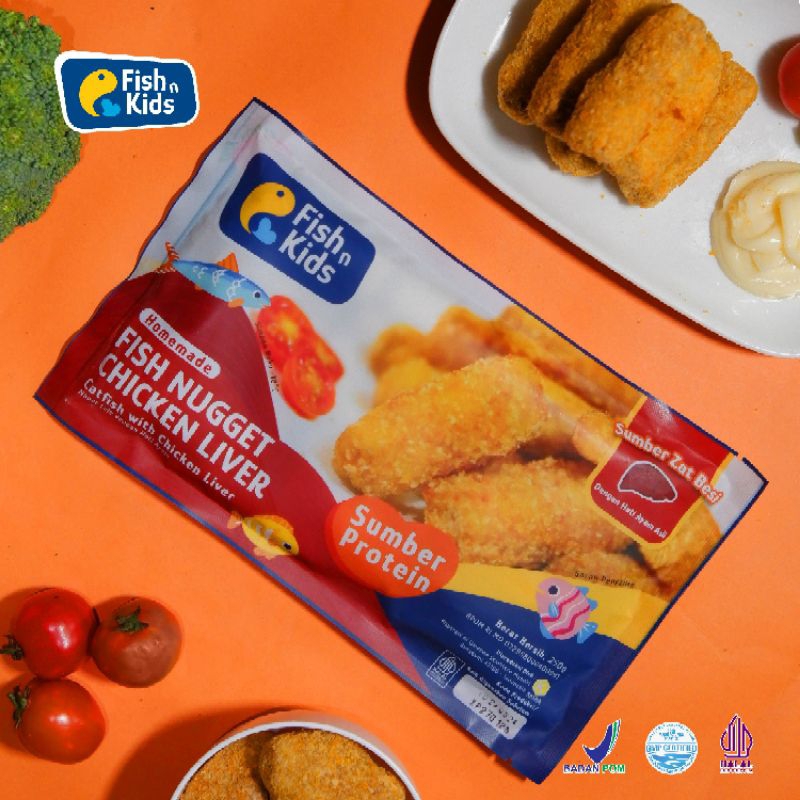 

nugget lele+hati ayam/ fish n kids/ non msg / non pengawet