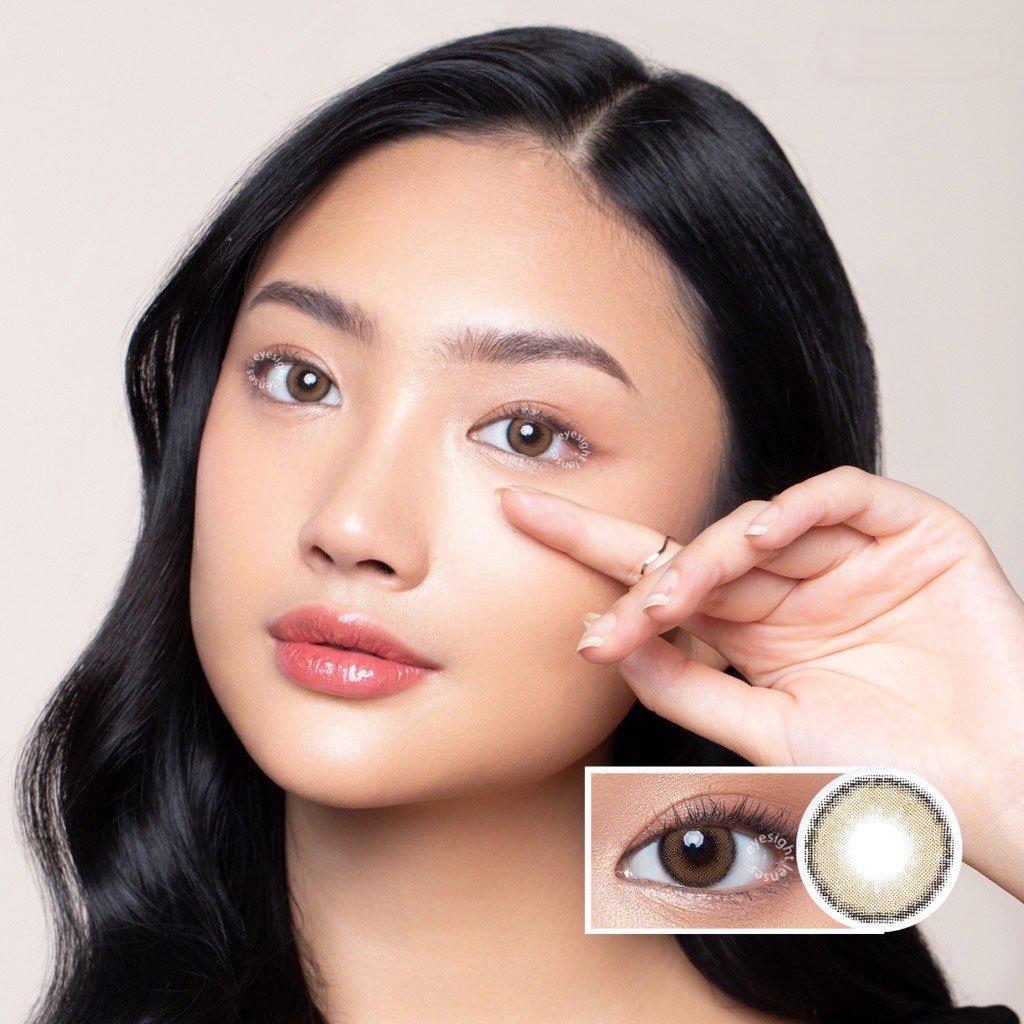 Softlens KITTY KAWAII MINI ELLA 14,2 MM Normal & Minus (-0,50 S/D -6,00) By Kitty Kawaii / Soflen Mi