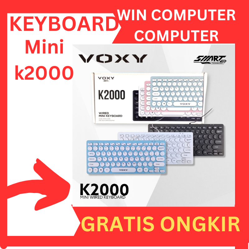 KEYBOARD MINI VOXY K2000 / KEYBOARD USB MINI
