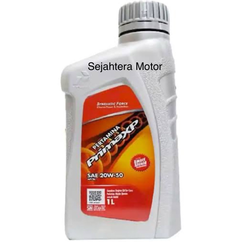 OLI ORIGINAL ASLI PERTAMINA untuk motor PRIMA XP 1 LITER