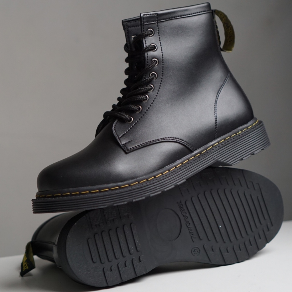 Sepatu Boots Pria Oxwalker PARKER Sepatu Hitam Pria