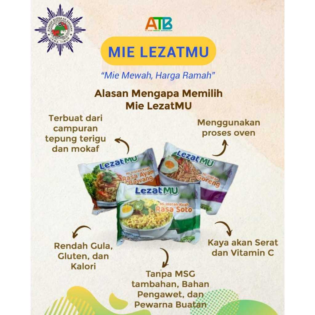 

MIE LEZATMU - MIE INSTAN MUHAMMADIYAH HAAL - BEBAS AFILIASI, MIE MOCAF, MIE SEHAT