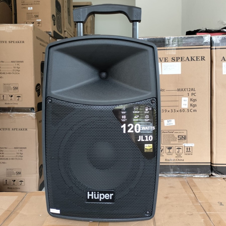 SPEAKER PORTABLE HUPER JL10 JL 10 JL-10 SPEAKER MEETING HUPER JL10