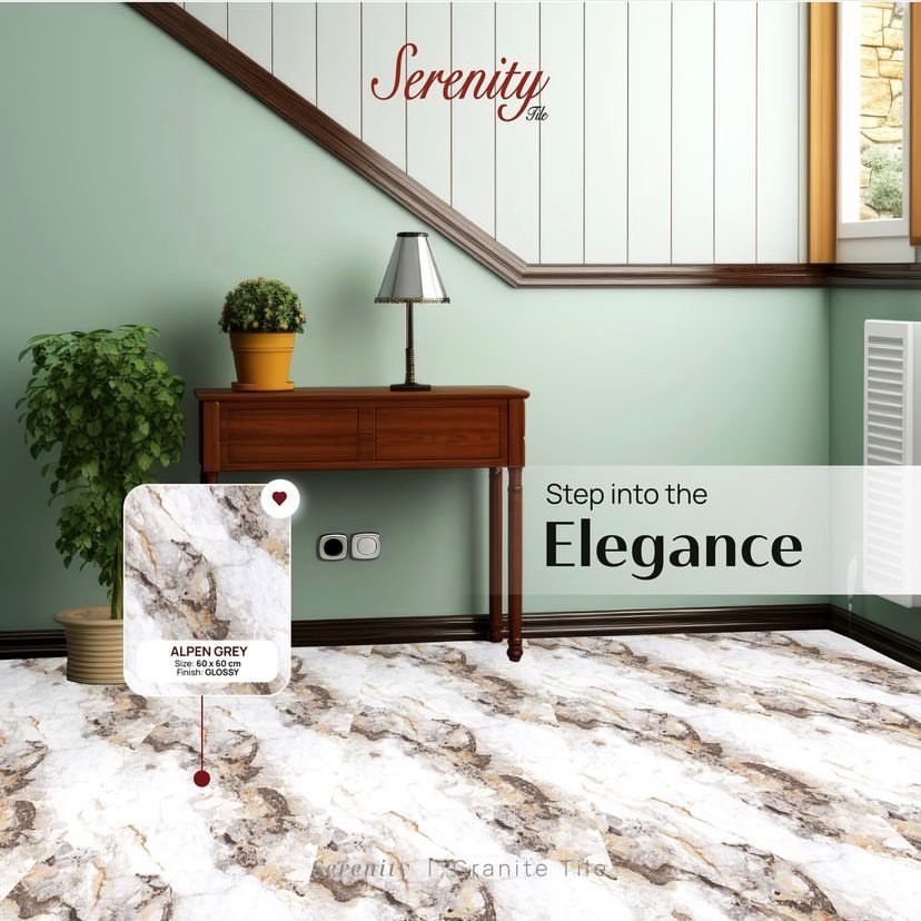 Serenity Granit Alpen Grey 60x60