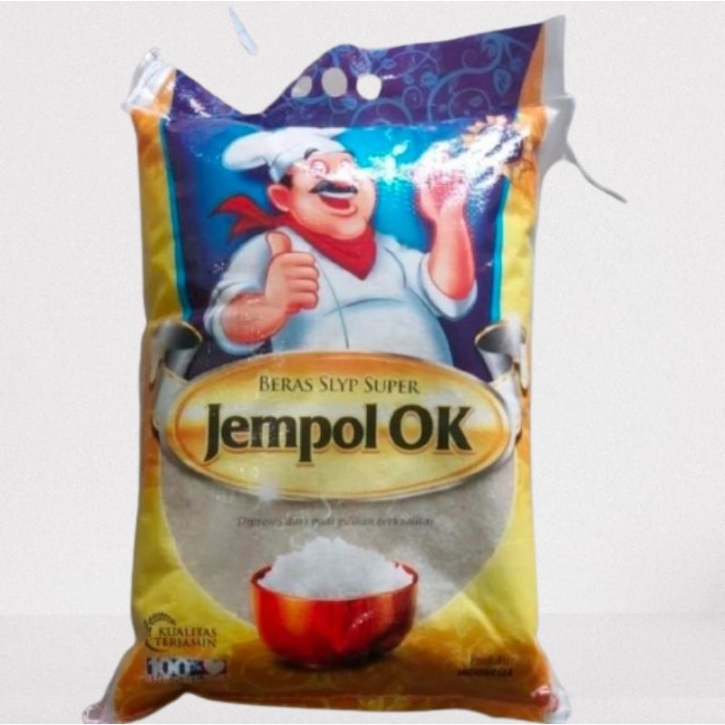 

BERAS KEMASAN PREMIUM, ISI 10 KG CAP JEMPOL OK