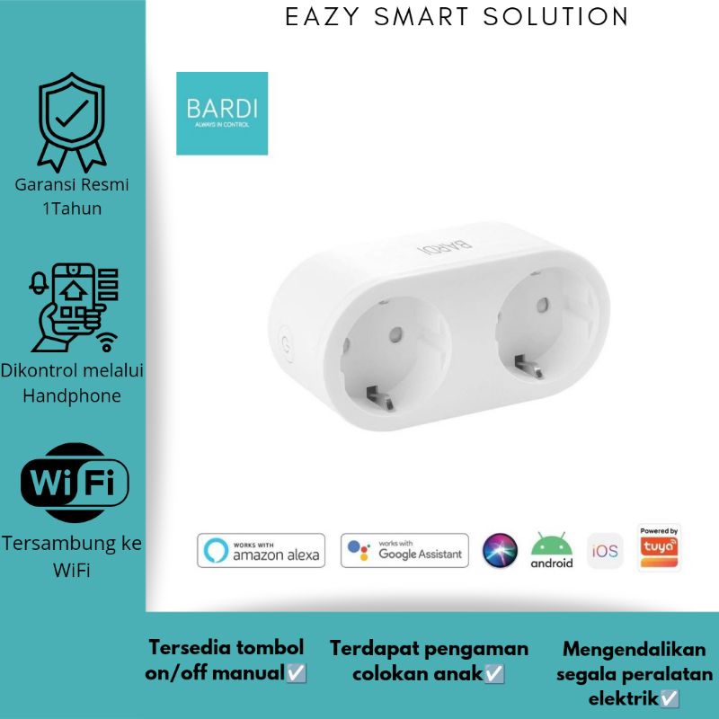 BARDI Smart Dual Portable Plug