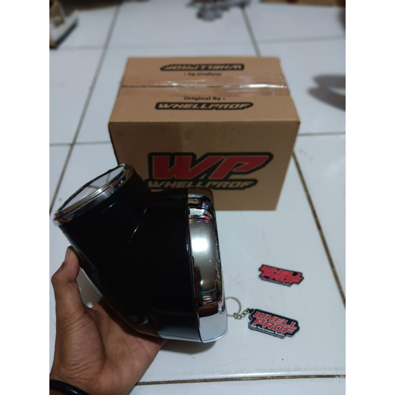 Batok lampu CD full press besi merk WP