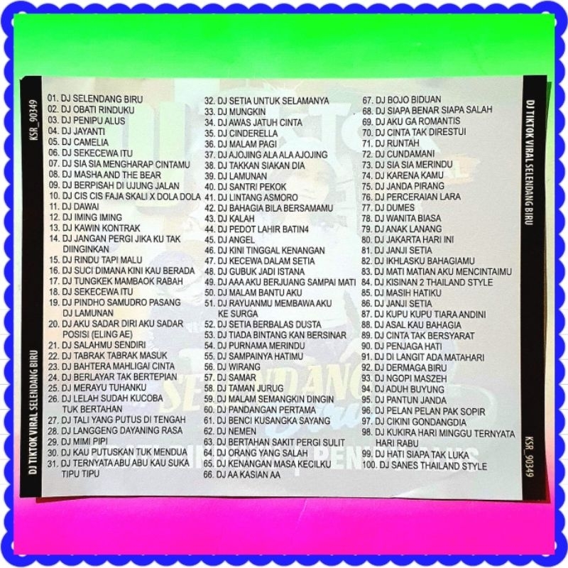 KASET MP3 LAGU DJ REMIX TERBARU - MP3 LAGU DJ BREAKBEAT - KASET MP3 LAGU DJ FULL BASS TERBARU