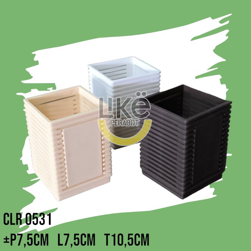 

CLR0531 Tempat Pensil / Sikat Gigi / Storage CLARIS