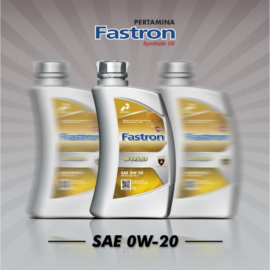 (Asli 100%) OLI FASTRON GOLD SAE 0W-20 1Liter SNI /OLI MESIN / MOTOR / MOBIL /FASTRON GOLD / ORIGINA