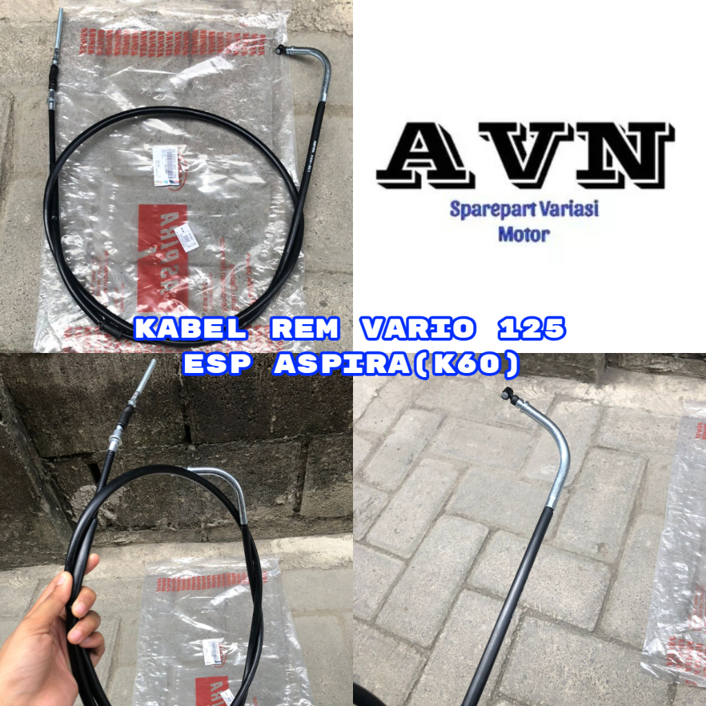 KABEL REM/OLOR REM VARIO 125 ESP (K60) MERK ASPIRA