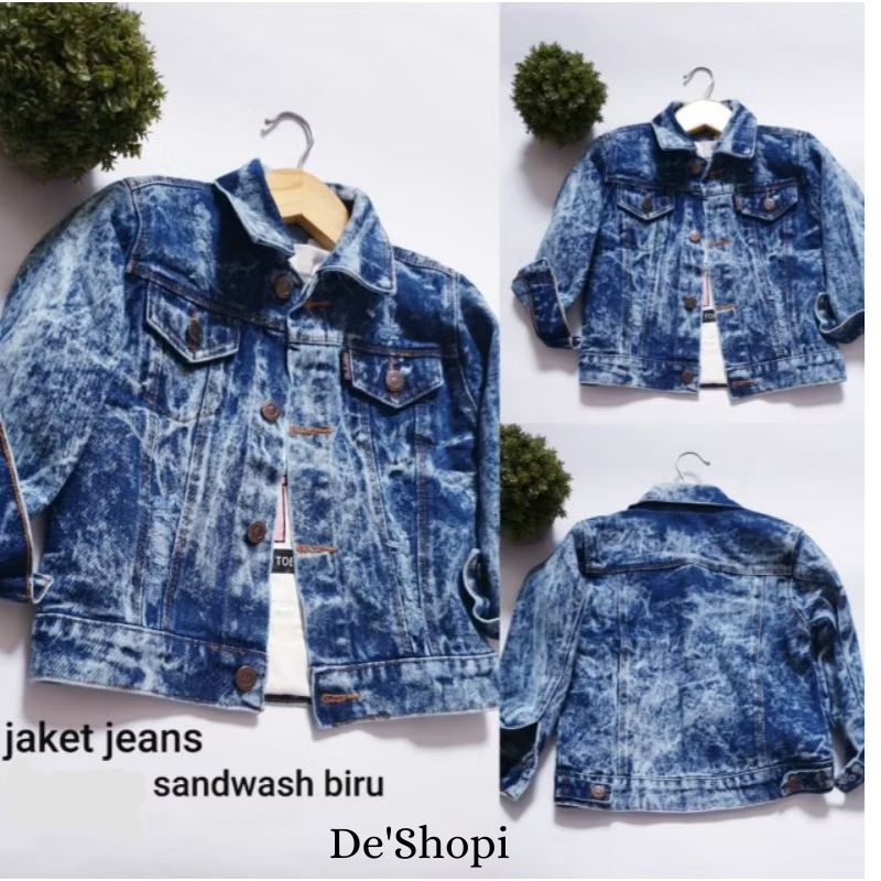 jaket jeans anak snowas#jaket jeans anak laki-laki#jaket anak perempuan#1-6 tahun