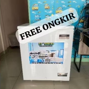 REFRIGERATOR FREEZER VACCINE D'MED 155 Liter / KULKAS VAKSIN DMED 205 Liter SHOWCASE Murah