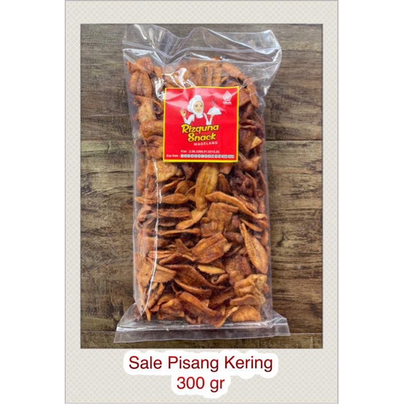 

Sale Pisang Kering 300 gr by Rizquna Snack