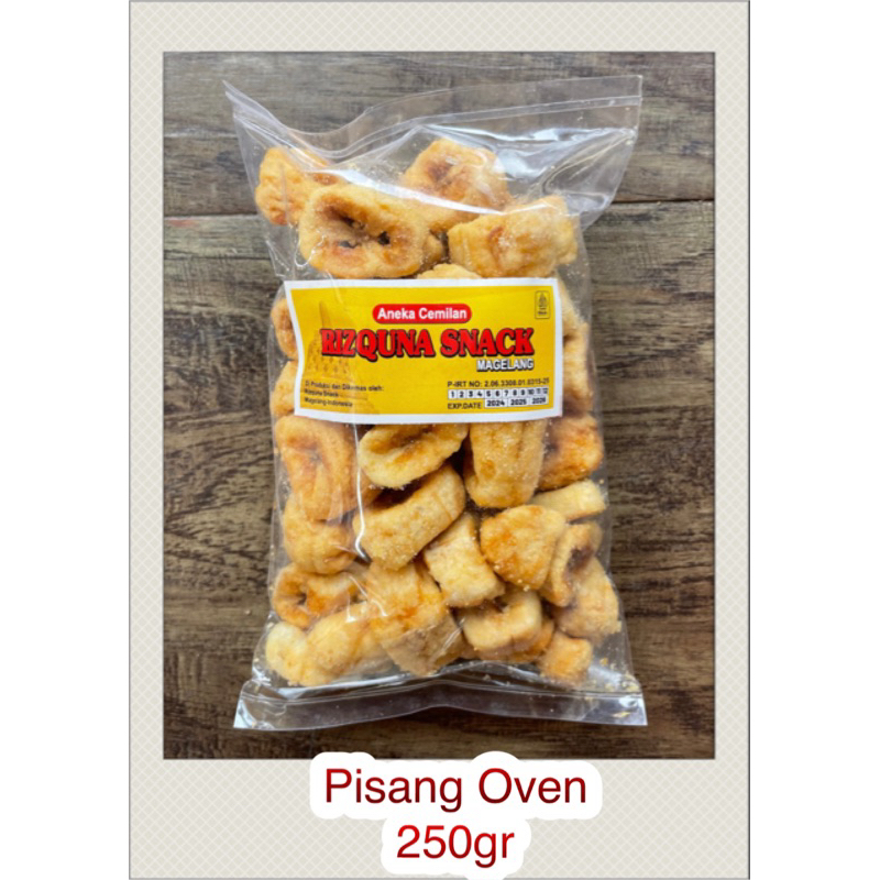 

Pisang Oven 150gr / 250 gr by Rizquna Snack