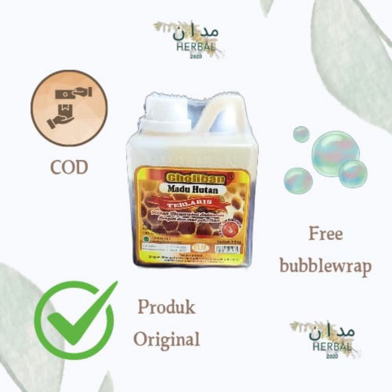 

Madu Gholiban 500gr Madu Hutan Murni