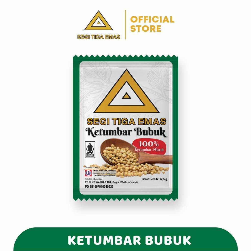 

Segi Tiga Emas Ketumbar Bubuk 1 Sachet