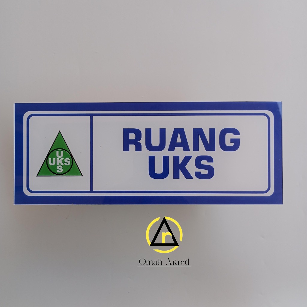 

Akrilik Ruang UKS - Usaha Kesehatan Sekolah - Akrilik Nama Ruang