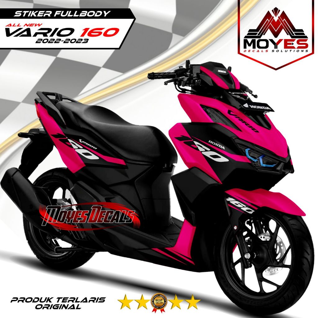 Decal Motor Vario 160 - Stiker Motor Vario 160 Fullbody Premium - Variasi Motor Honda Vario 160 2022