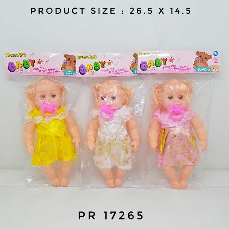 MAINAN ANAK BONEKA NANGIS DOT MAPLE - MAINAN ANAK PEREMPUAN BONEKA BISA NANGIS