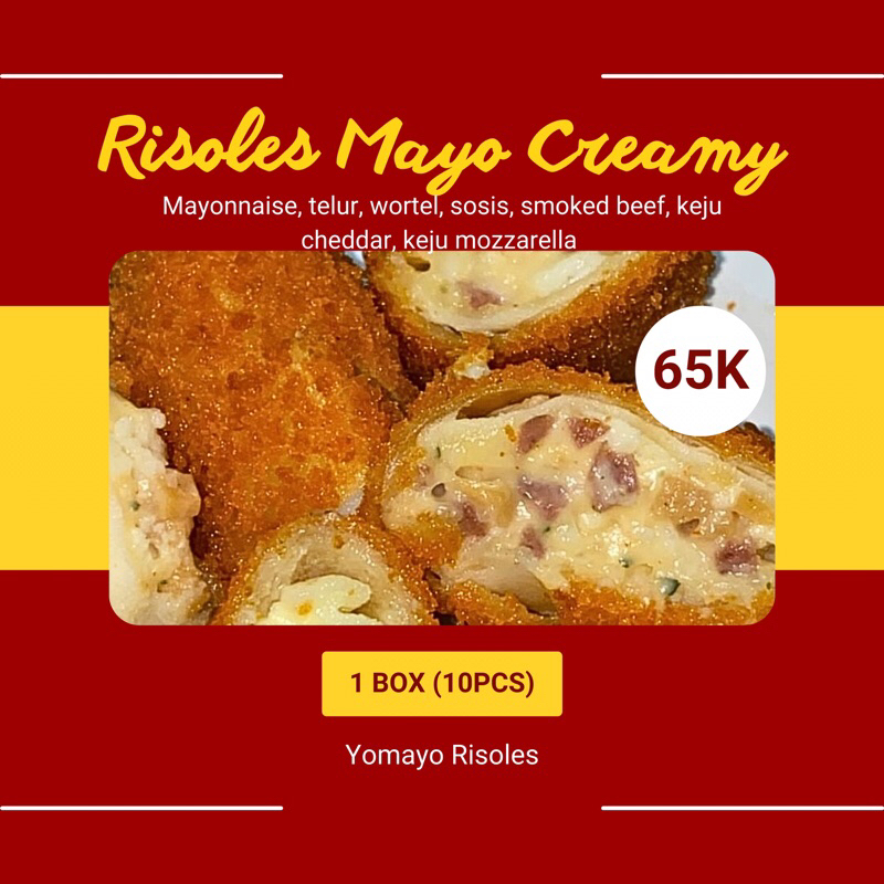 

Risoles Mayo Creamy Cheese