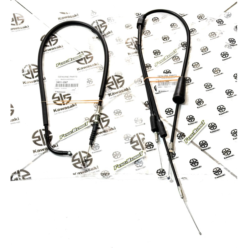 KABEL TALI GAS DAN KOPLING NINJA RR NEW RR OLD ORIGINAL