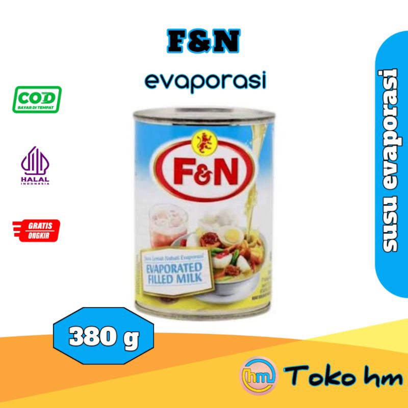 

Susu evaporasi F&N / evapored filled milk 380 g