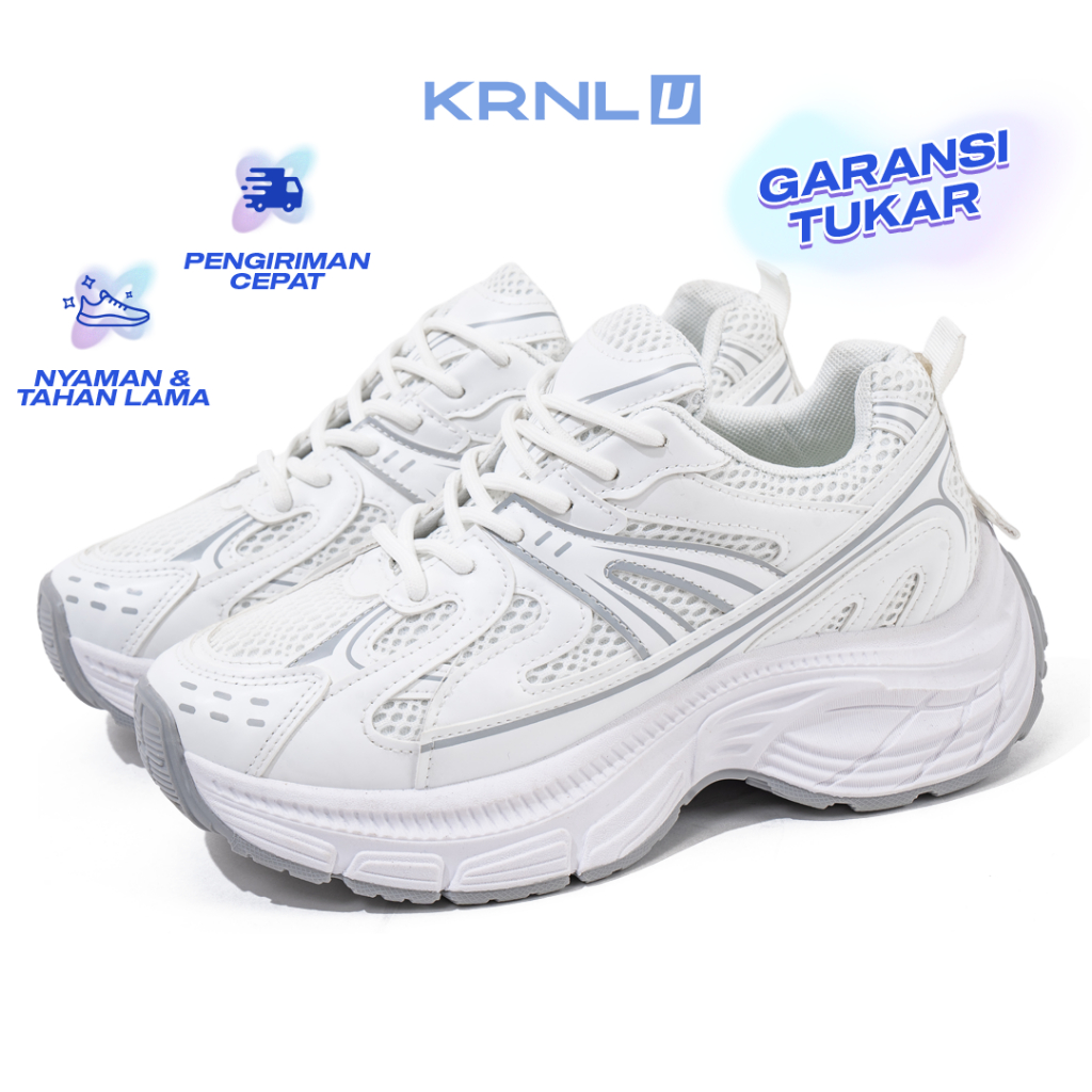 KRONIKEL Yoja Sepatu Wanita Putih Krnl U