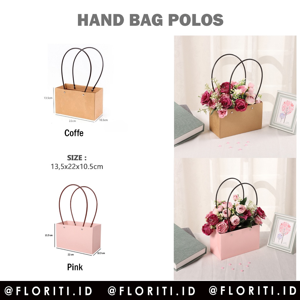 

hand bag flower polos/tas buket polos