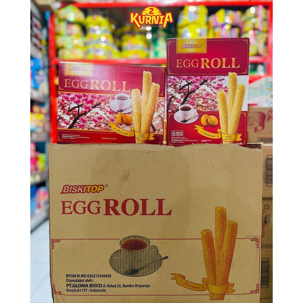 

BISKITOP EGG ROLL 86 GRAM