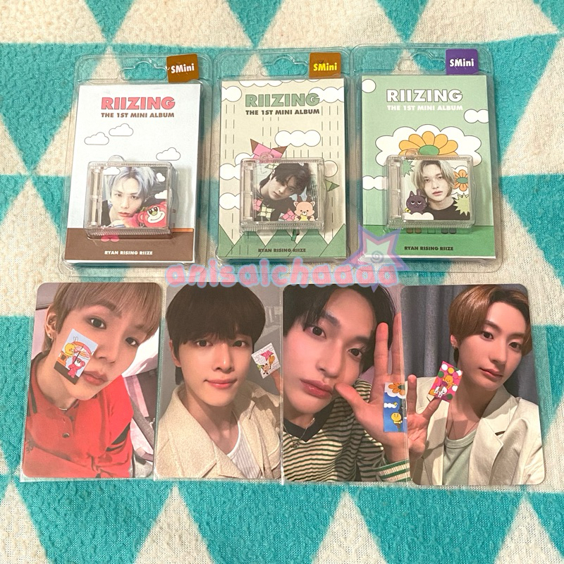 RIIZE ALBUM SMINI RIIZING POB KAKAO SEALED SHOTARO SUNGCHAN WONBIN ANTON PC PHOTOCARD