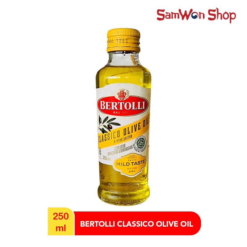 

Bertolli Classico Olive Oil 250 ML Minyak Zaitun Classic 250ml