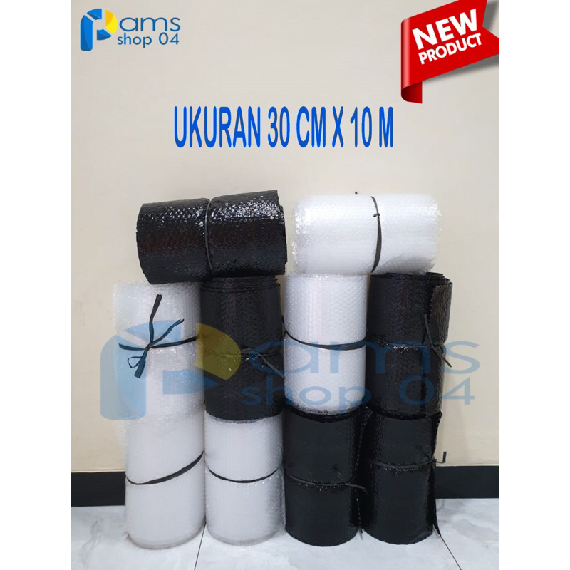

Bubblewrap 30cm x 10 m merk Muliapack Bubble Wrap roll Plastik Gelembung Alat paking Perlengkapan Packing