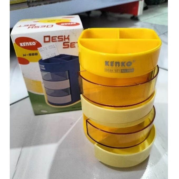 

Desk Set Tempat Bolpoin Pensil Kantoran