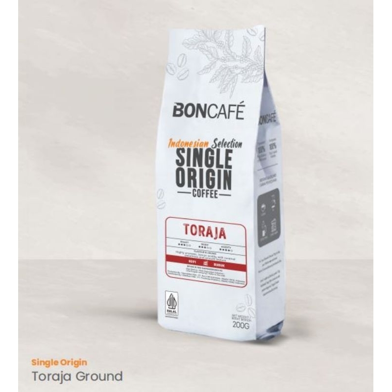 

Boncafe TORAJA Grounds - Kopi Bubuk Arabika Asli