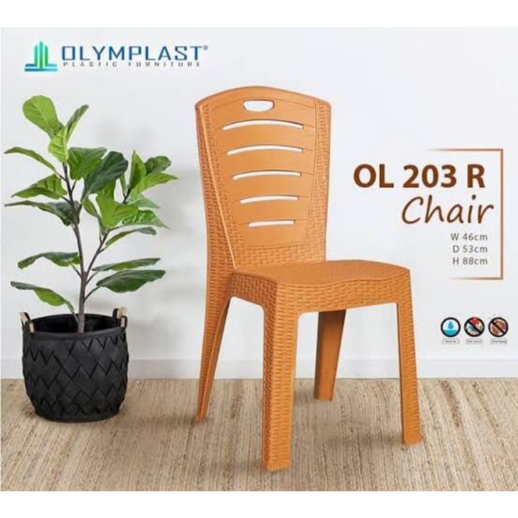 Kursi Plastik Olymplast OL 203R & OL 509