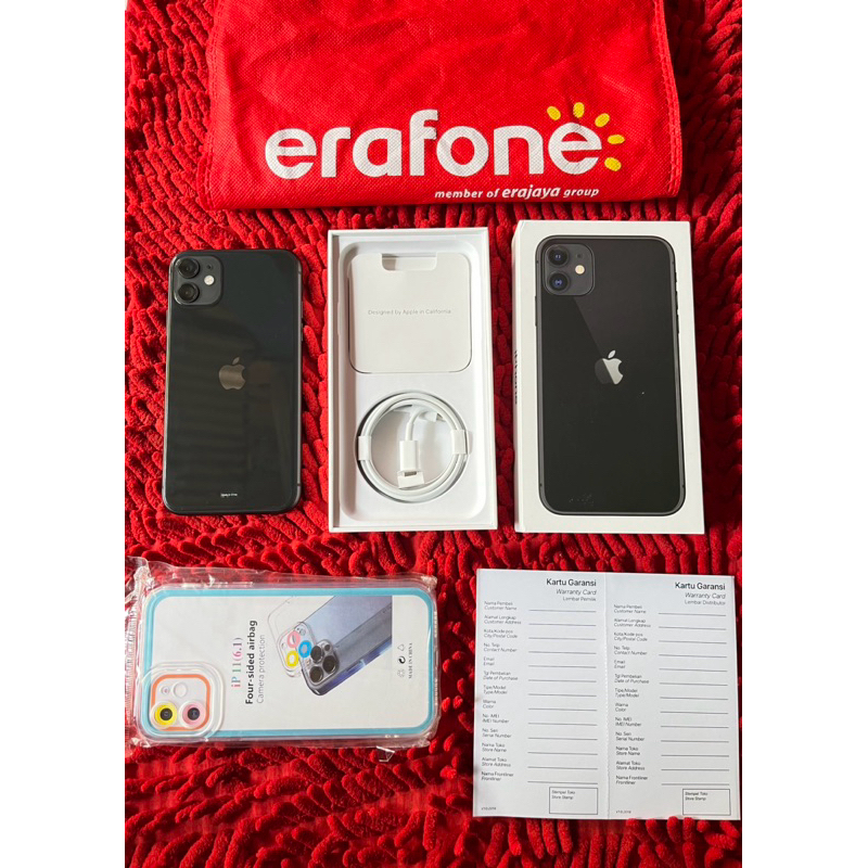Iphone 11 128gb iBox baru 2 bulan pakai like new