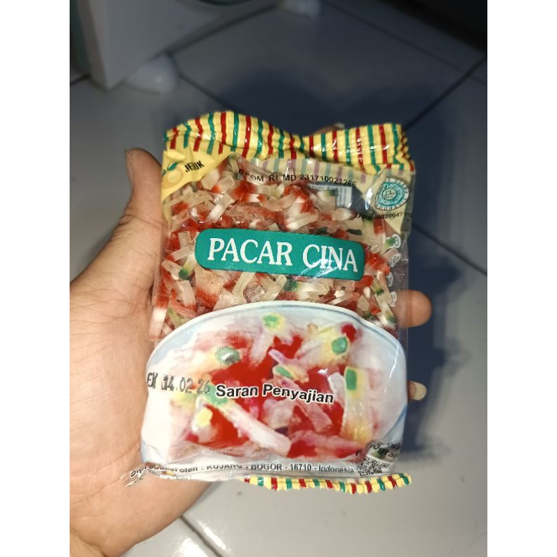 

Pacar Cina Premium Kenyal Nikmat Kemasan Ekonomis 100 Gram