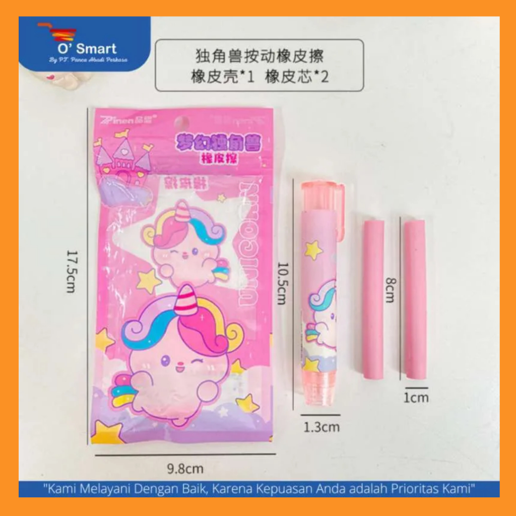 

Penghapus fancy bentuk pena + refill XP-2890/2889/2891/2893