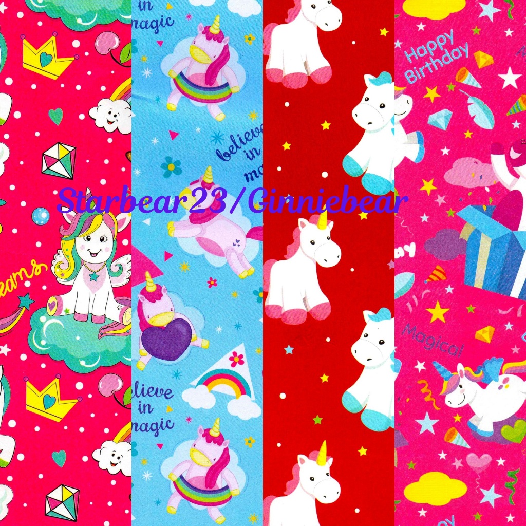 

Kertas Kado Doff Unicorn Sansanwawa
