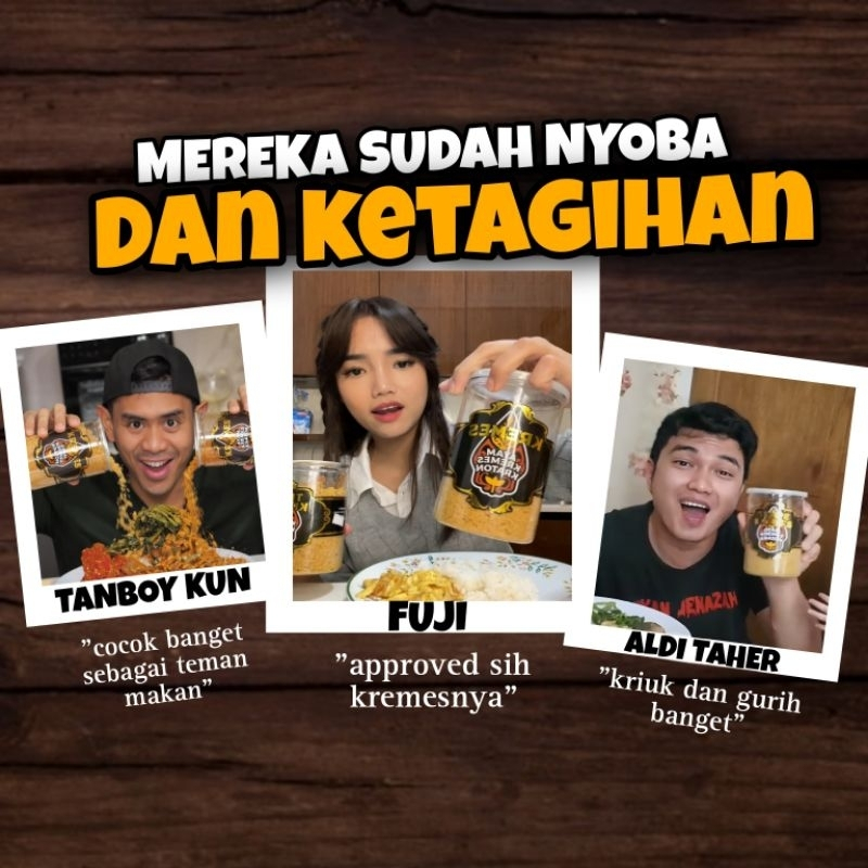 

QH Kremes Ayam By Kraton Food - Kremes Ayam Original/Pedas Daun Jeruk/Keju/Tempe Kremes