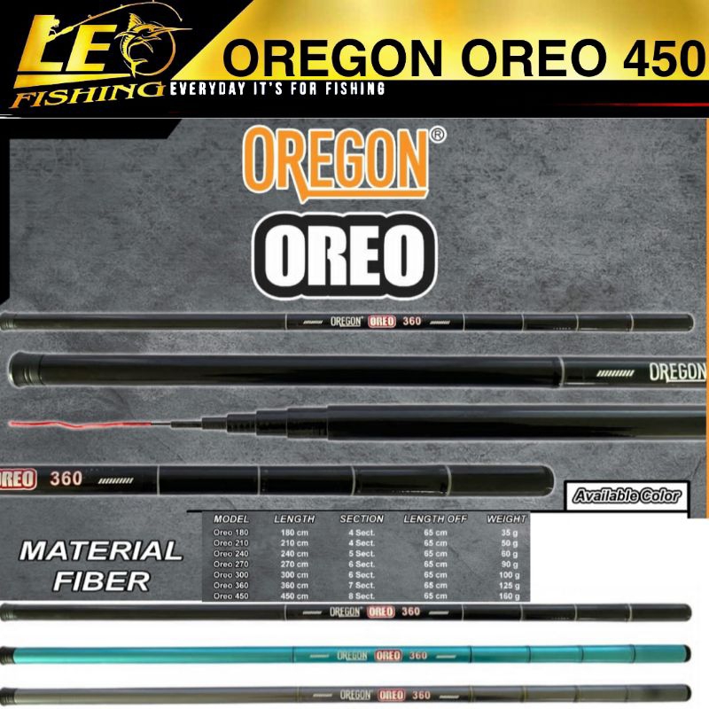 JORAN TEGEK LENTUR OREGON OREO PANJANG 450 JORAN PANCING TERLARIS