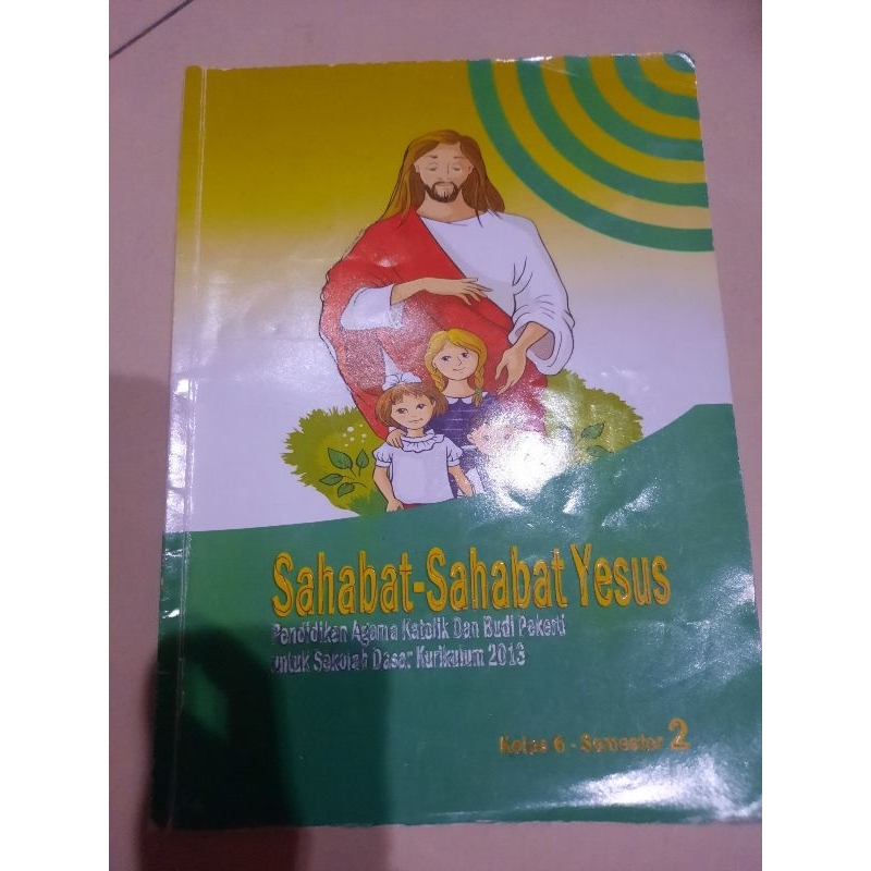 Buku Sahabat-sahabat Yesus kelas 6