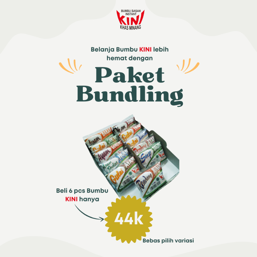 

Paket Bundling Bumbu KINI